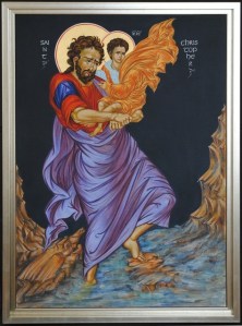 5 St Christopher Carrying the Christ Child