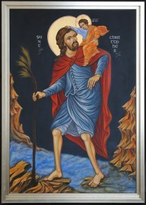6 St Christopher Carrying the Christ Child