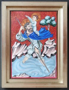 9 St Christopher Carrying the Christ Child