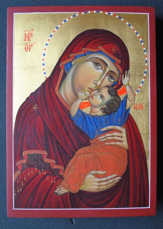 Recent icons painted by Marchela Dimitrova in&nbsp;2016