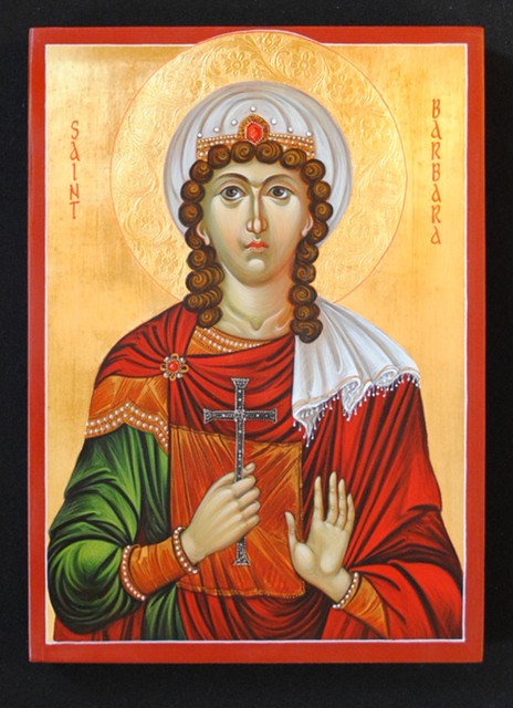 Saint Barbara by Marchela Dimitrova
